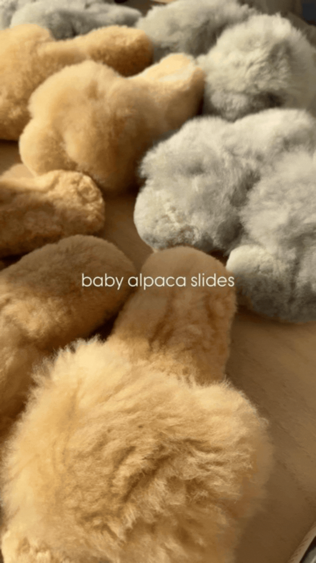 Baby Alpaca Slippers